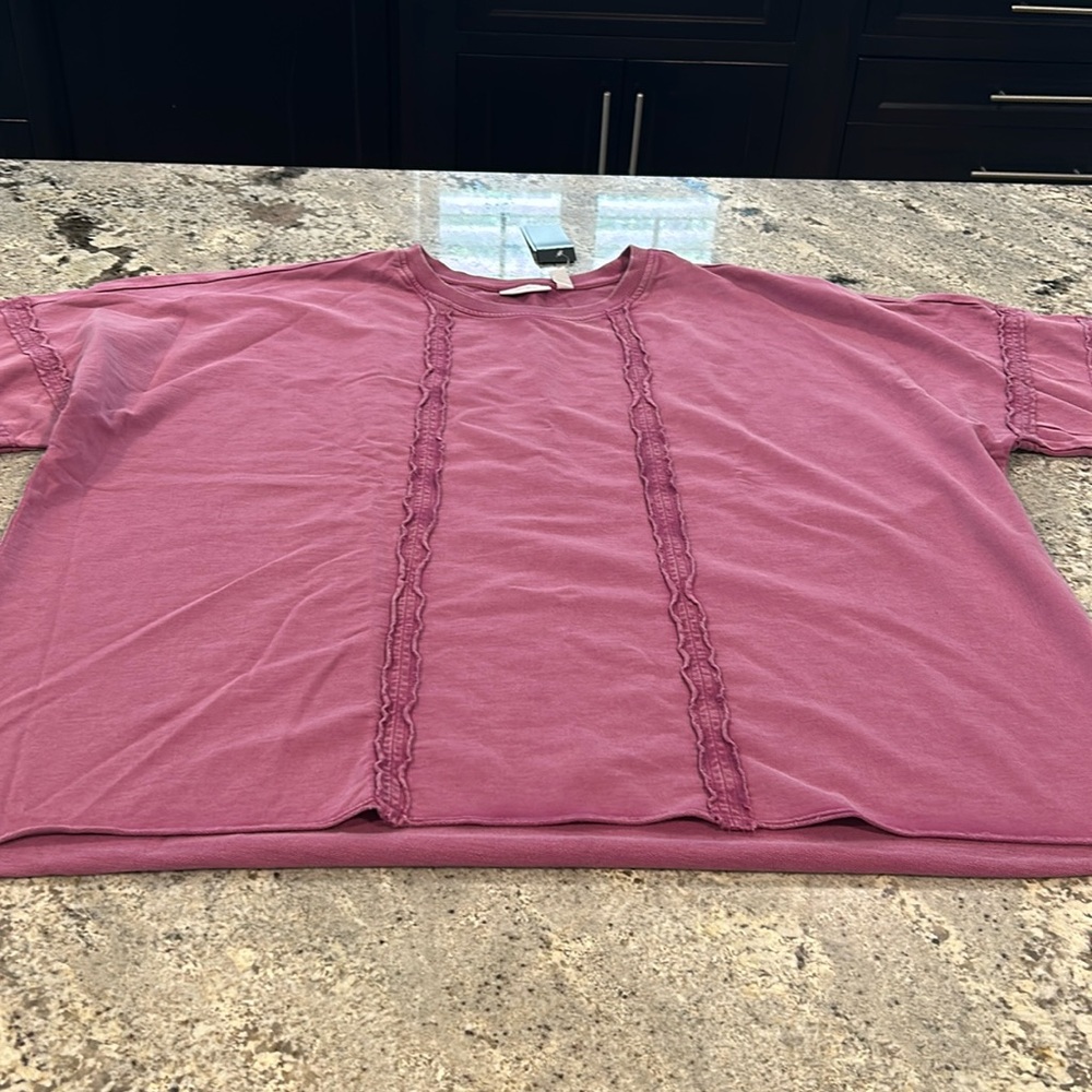 Canyon Retreat size 3X NWT with fringe on front and sleeves